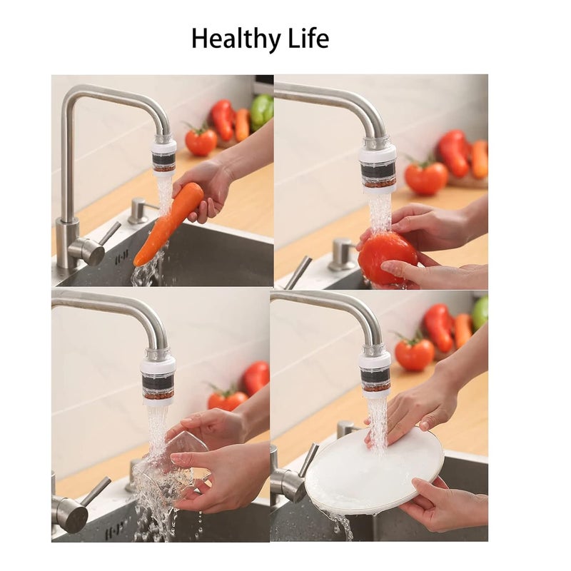 PCTC 3 Pack Water Filters - Magnet & Activated Carbon Purification for Standard Sink Faucets - Image 2